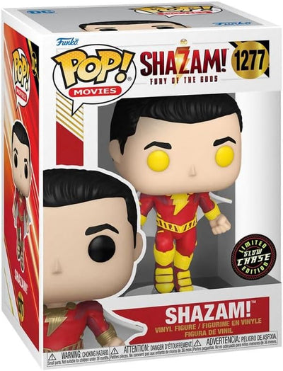 Funko Pop Chase Shazam 1277 GITD - Édition Limitée DC