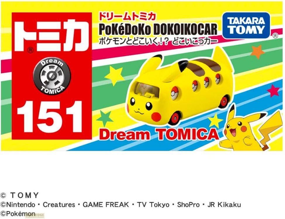 Takara Tomy Dream Tomica No.151 Pokémon Dokoikocar