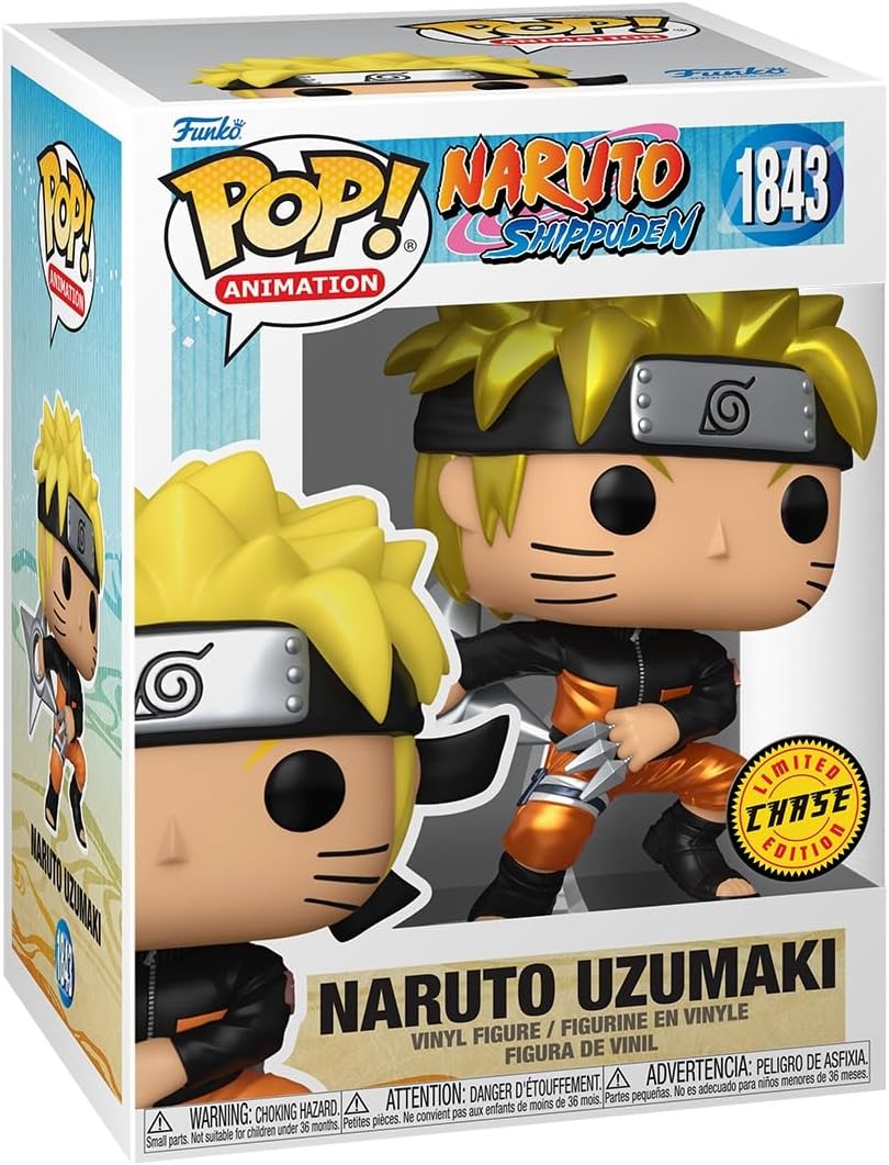 Funko Pop Naruto Uzumaki 1843 Chase Edition Exclusive