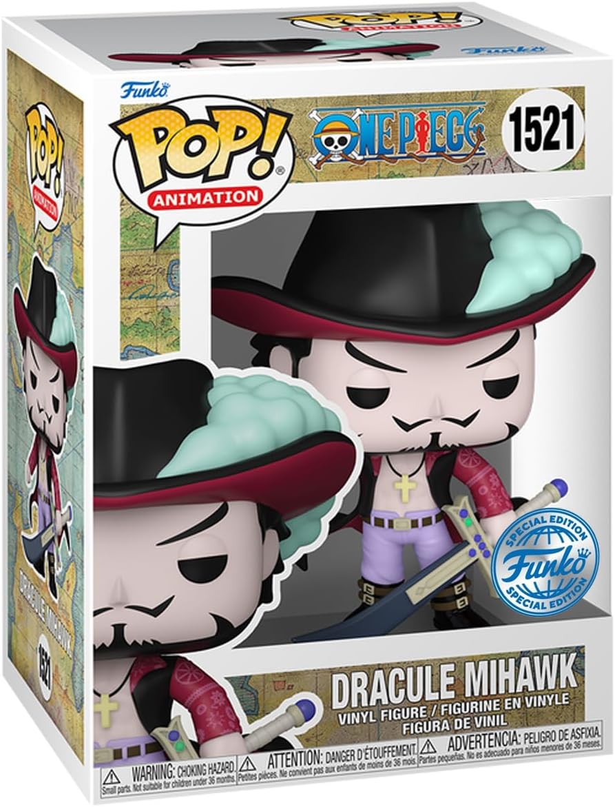 Funko Pop Dracule Mihawk 1521 One Piece Special Edition