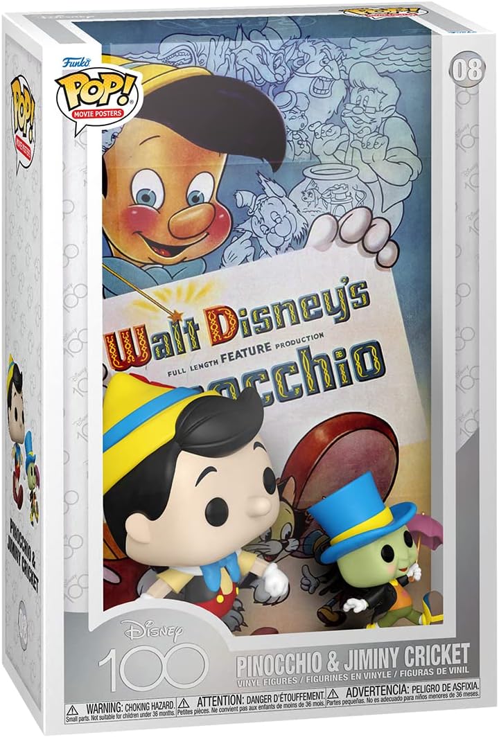 Funko Pop! Pinocchio 08 Movie Poster Jumbo Disney