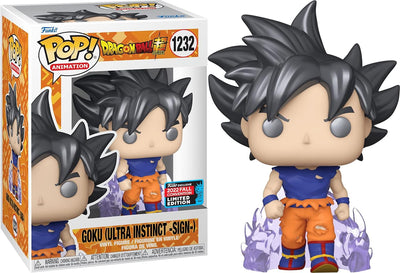 Funko Pop Dragon Ball Z Goku Ultra Instinct Sign Glow