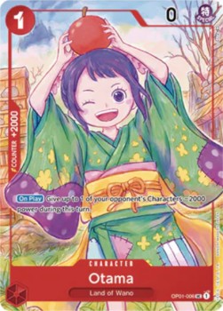 Carte Otama OP01-006 UC One Piece Promo – Anglais Near Mint