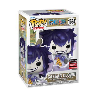 Funko Pop! Caesar Clown 1584 One Piece C2E2 2024