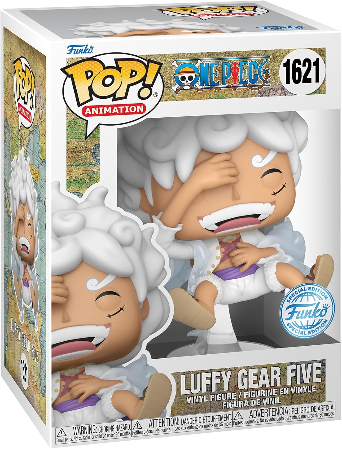 Funko Pop Luffy Gear Five 1621 One Piece Édition Spéciale