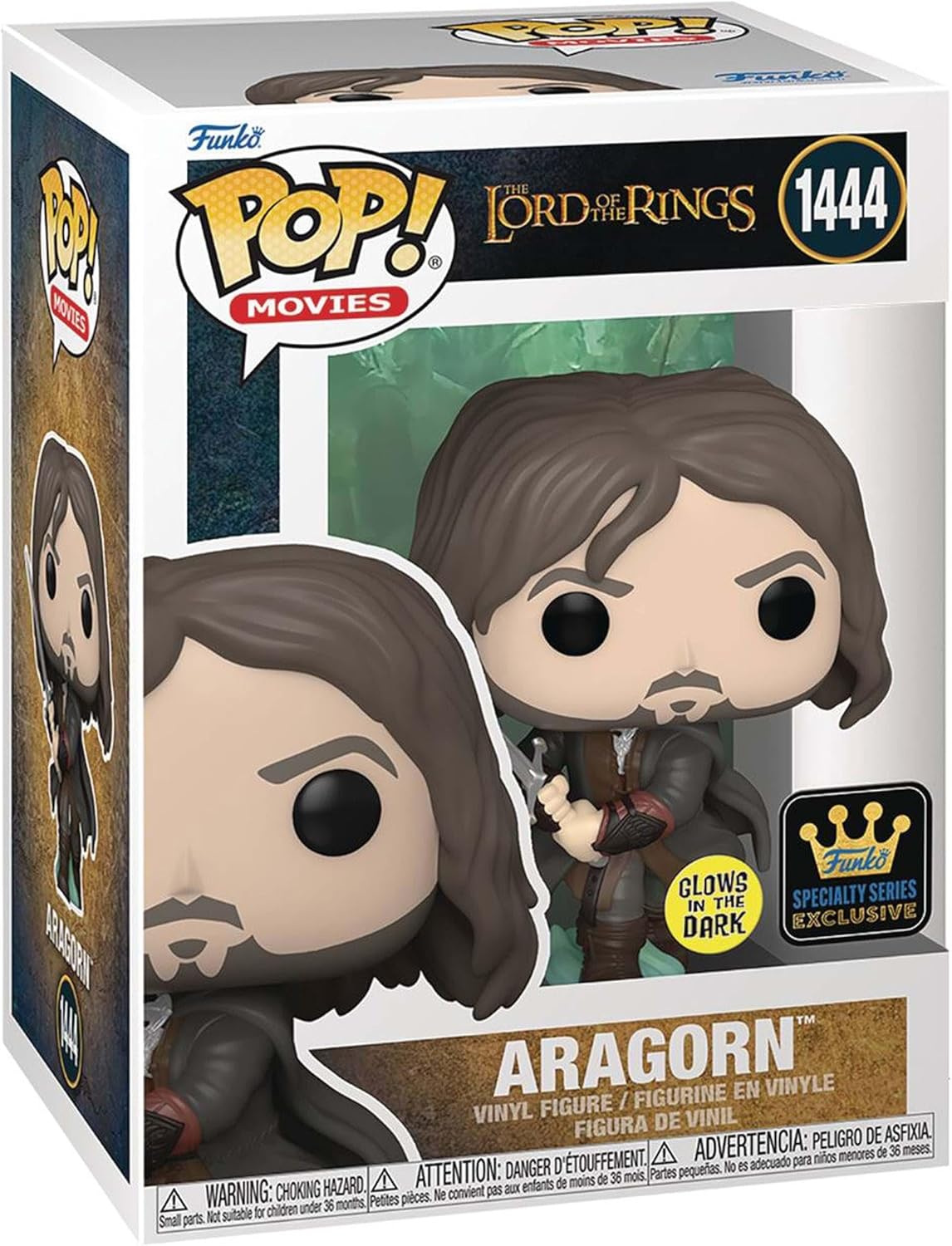 Funko Pop Aragorn 1444 GITD Exclusive The Lord of the Rings