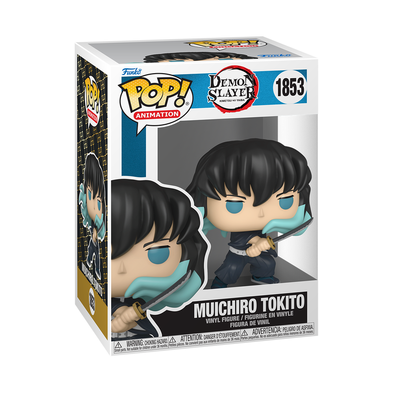 Funko Pop Muichiro Tokito 1853 Demon Slayer Attack