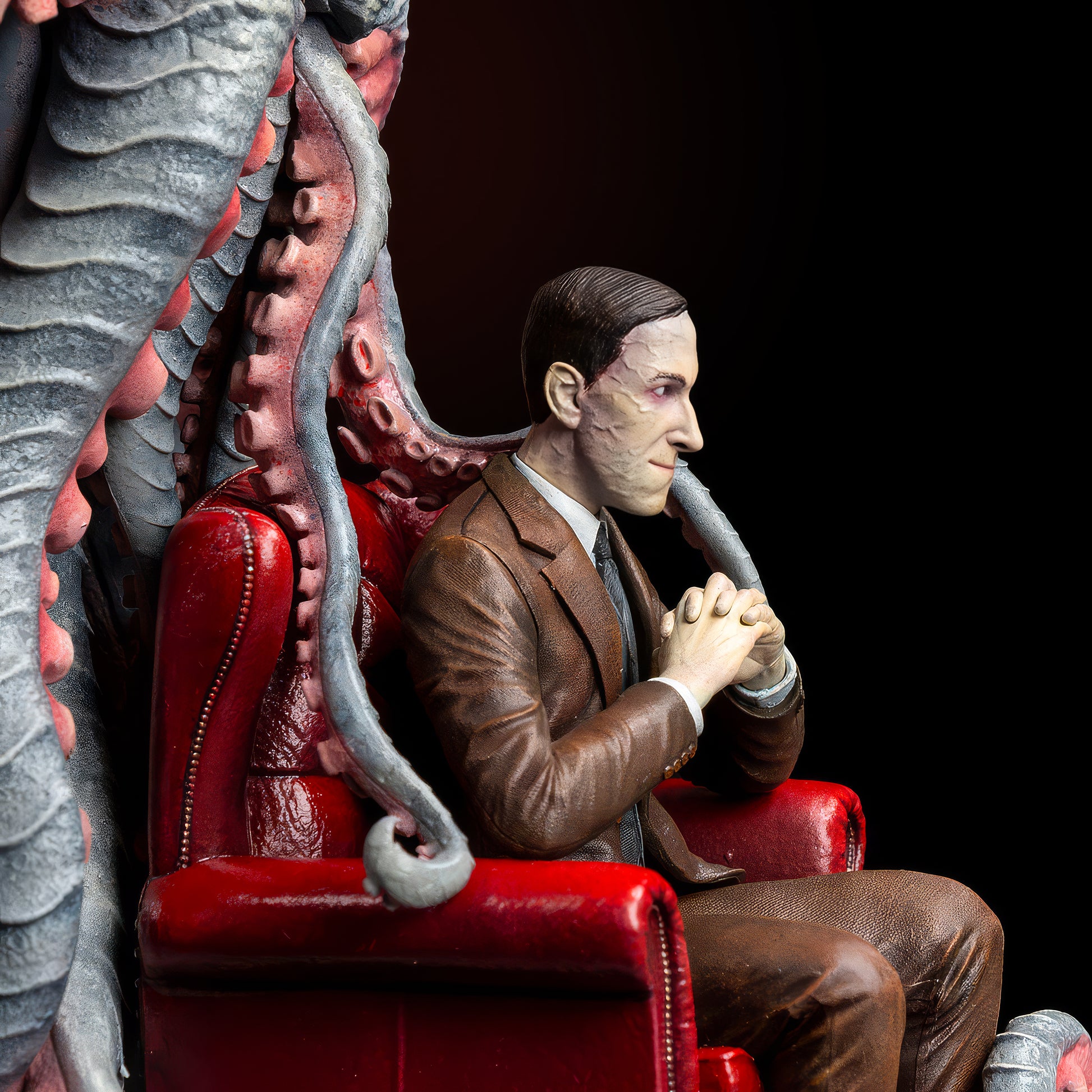 Statue H.P. Lovecraft Forbidden Edition 1/10 Polystone 42cm