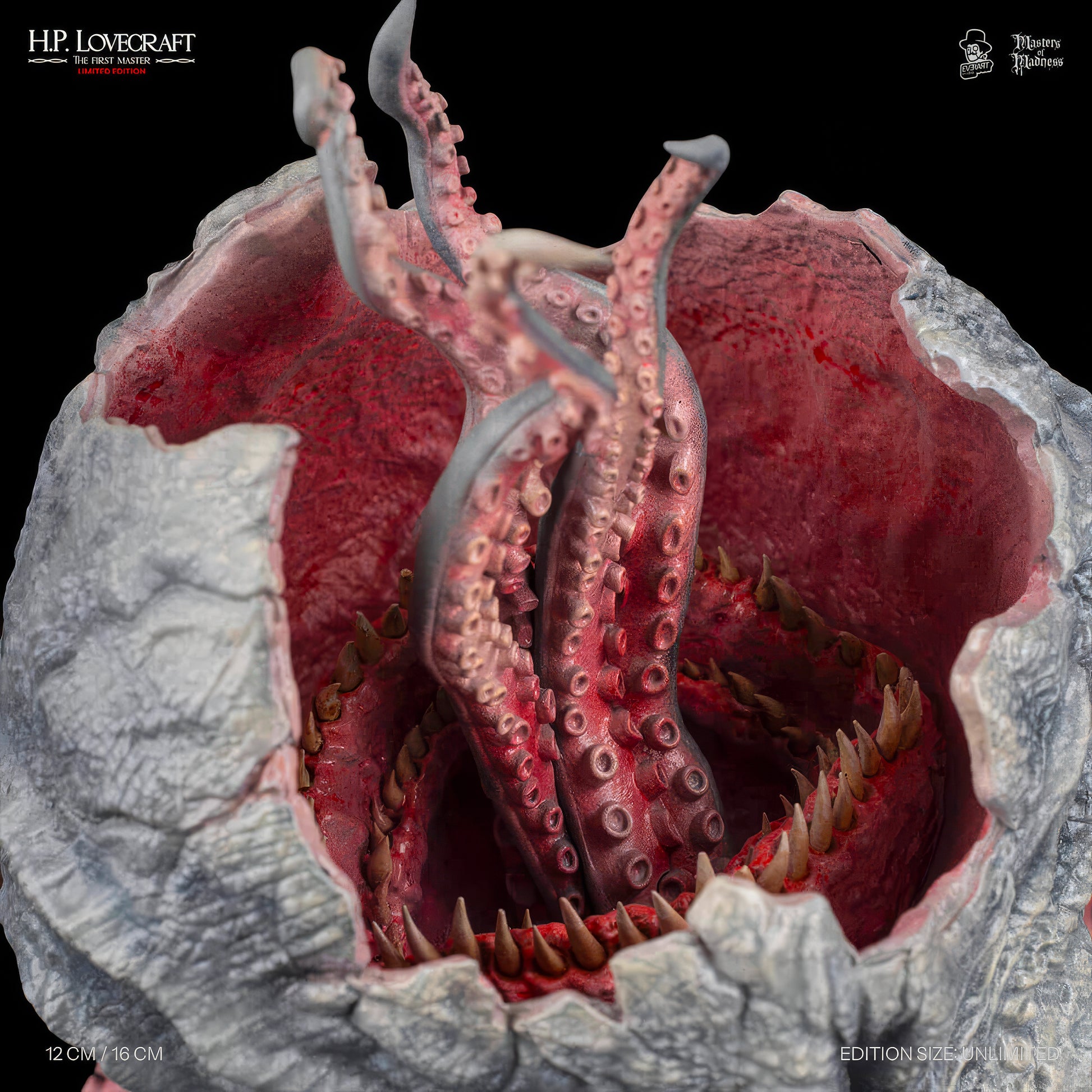 Statue H.P. Lovecraft Forbidden Edition 1/10 Polystone 42cm