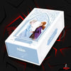 Coffret collector La Reine des Neiges Four Seasons Ambilight, boîte blanche avec Elsa et Anna sous une arche givrée