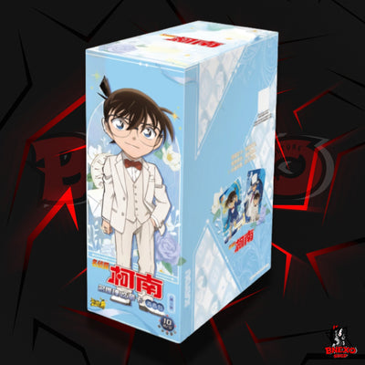 Boîte de display Détective Conan Kayou série 5 10 Yuan avec visuel de Conan en costume blanc