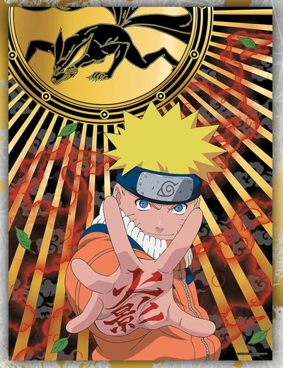 Poster Naruto Shippuden Doré - Golden Edition Haute Définition