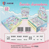 Vue du display ouvert montrant les boosters de cartes Sanrio Characters Shining Star V2.3