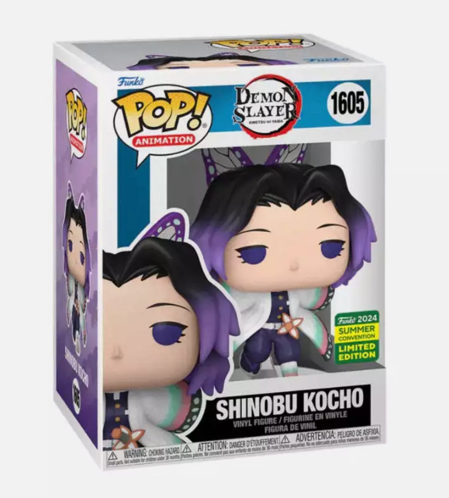 Funko Pop Shinobu Kocho 1605 Demon Slayer Summer 2024