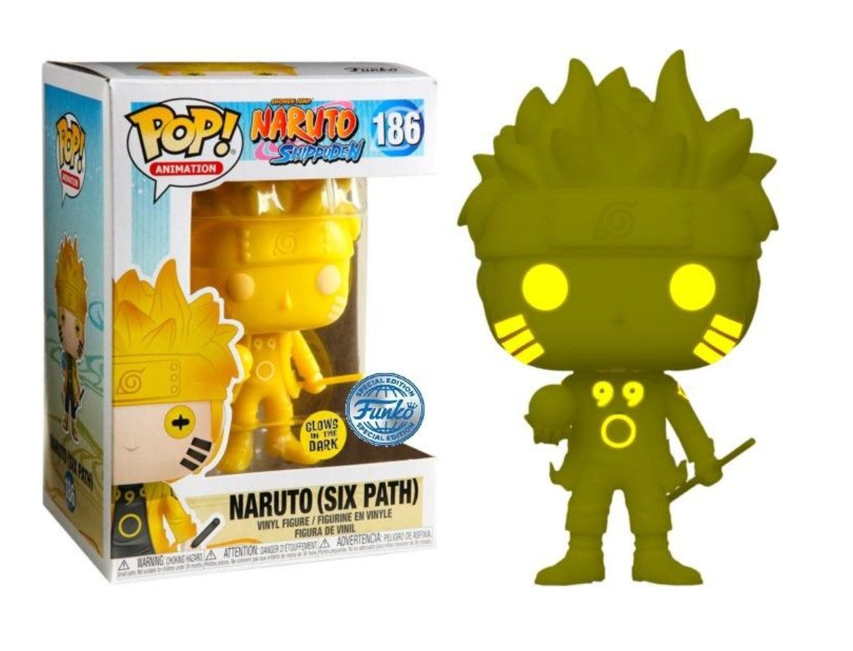 Funko Pop Naruto Six Path 186 GITD Naruto Shippuden