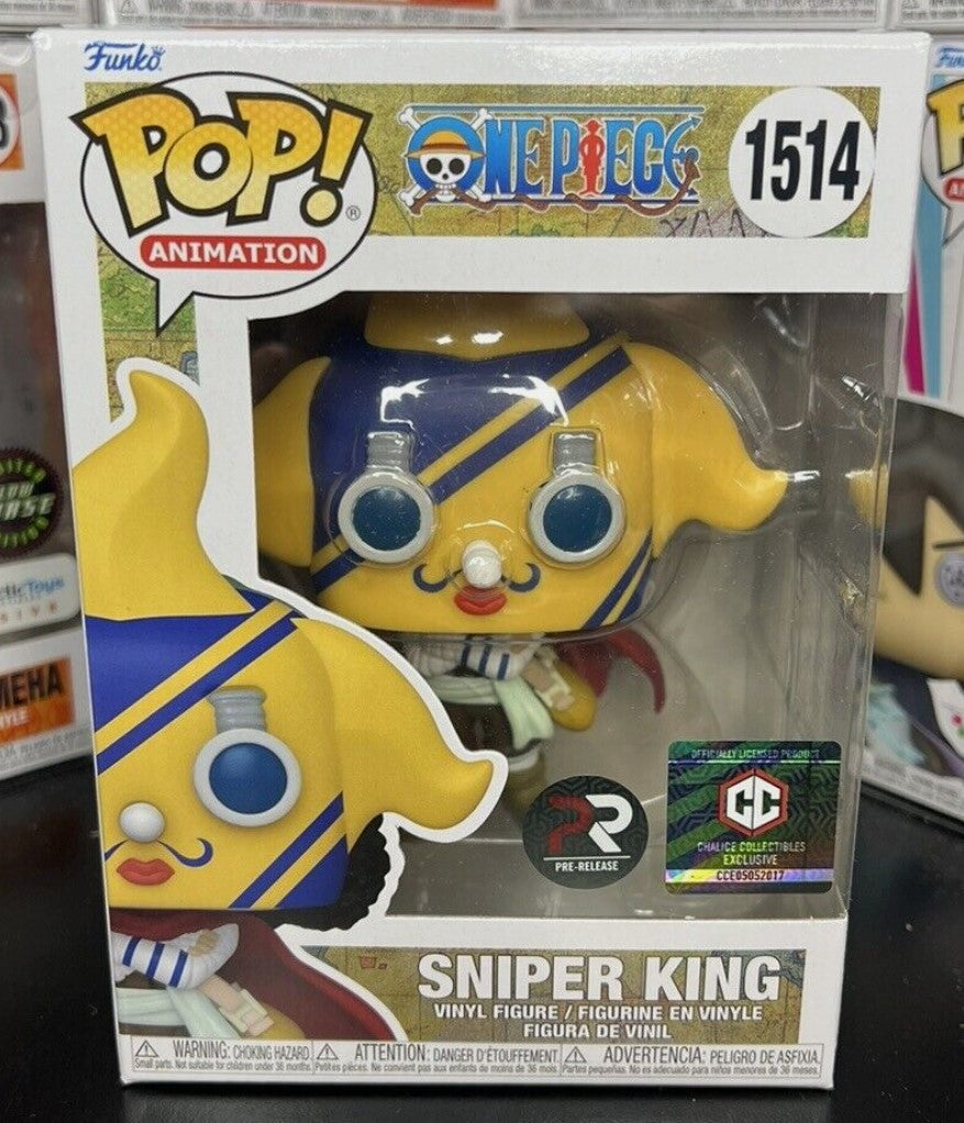 Funko Pop Sniper King 1514 One Piece Exclusive Chalice