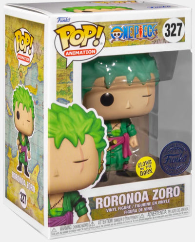 Funko Pop Roronoa Zoro 327 One Piece Glow in the Dark