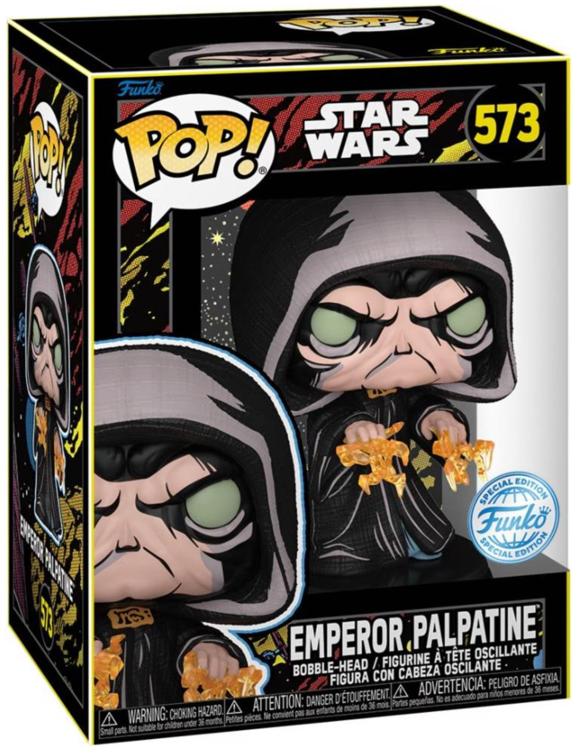 Funko Pop Emperor Palpatine 573 Star Wars – Figurine Vinyle