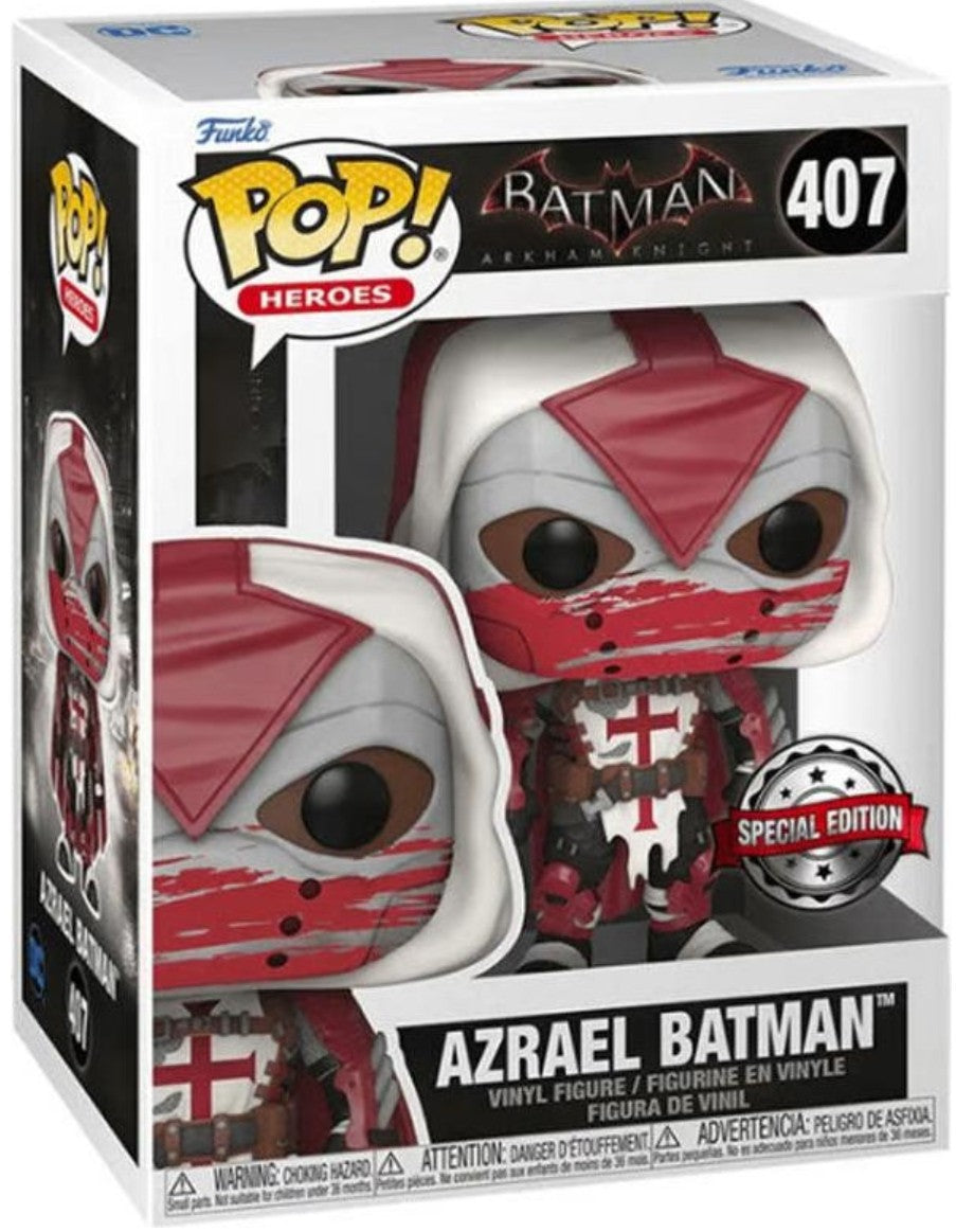 Funko Pop Azrael Batman 407 Arkham Knight Sticker SE