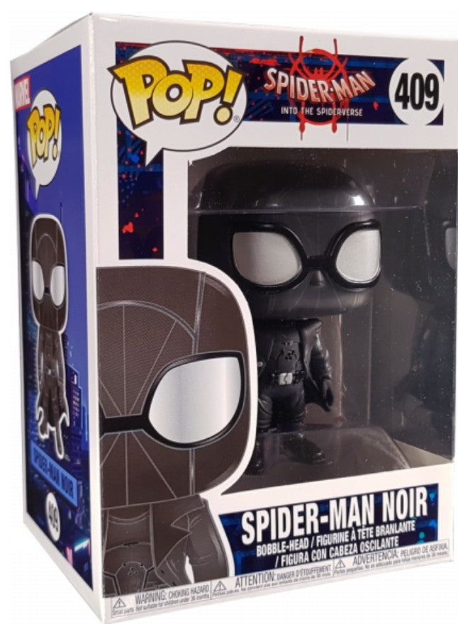 Funko Pop Spider-Man Noir 409 Into the Spider-Verse Marvel