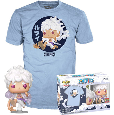 Funko Pop & Tee Luffy Gear 5 One Piece Édition Limitée