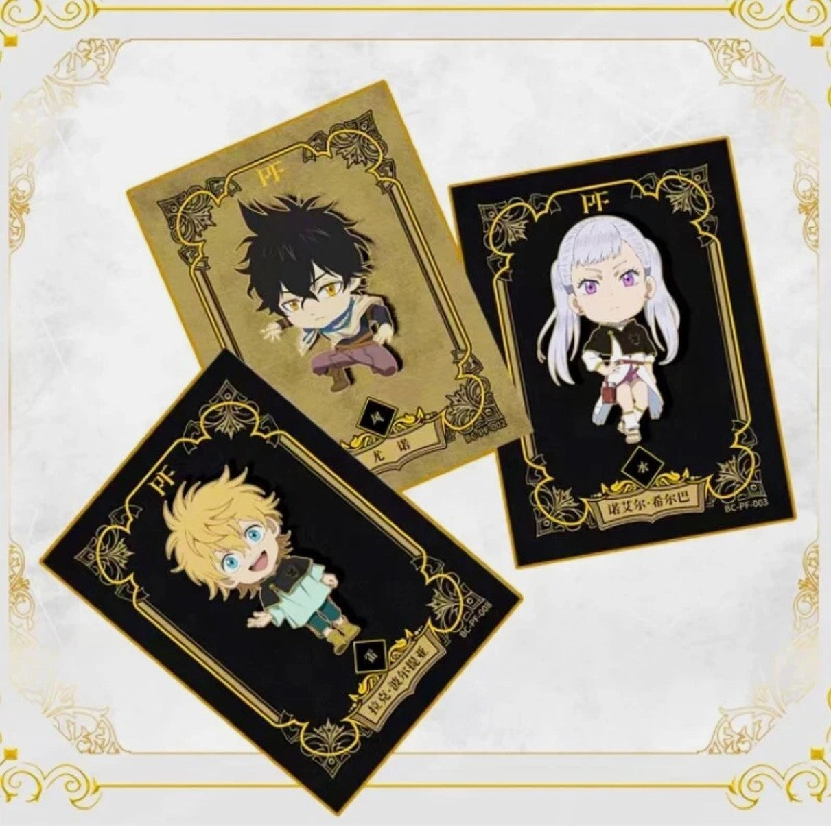 Dos du coffret collector Black Clover KB Kayou avec informations produit - Bnexo