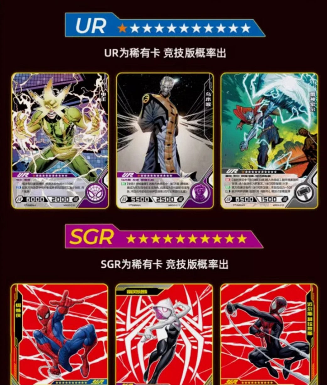Display Marvel Hero Battle Series 4 Kayou - 20 Boosters