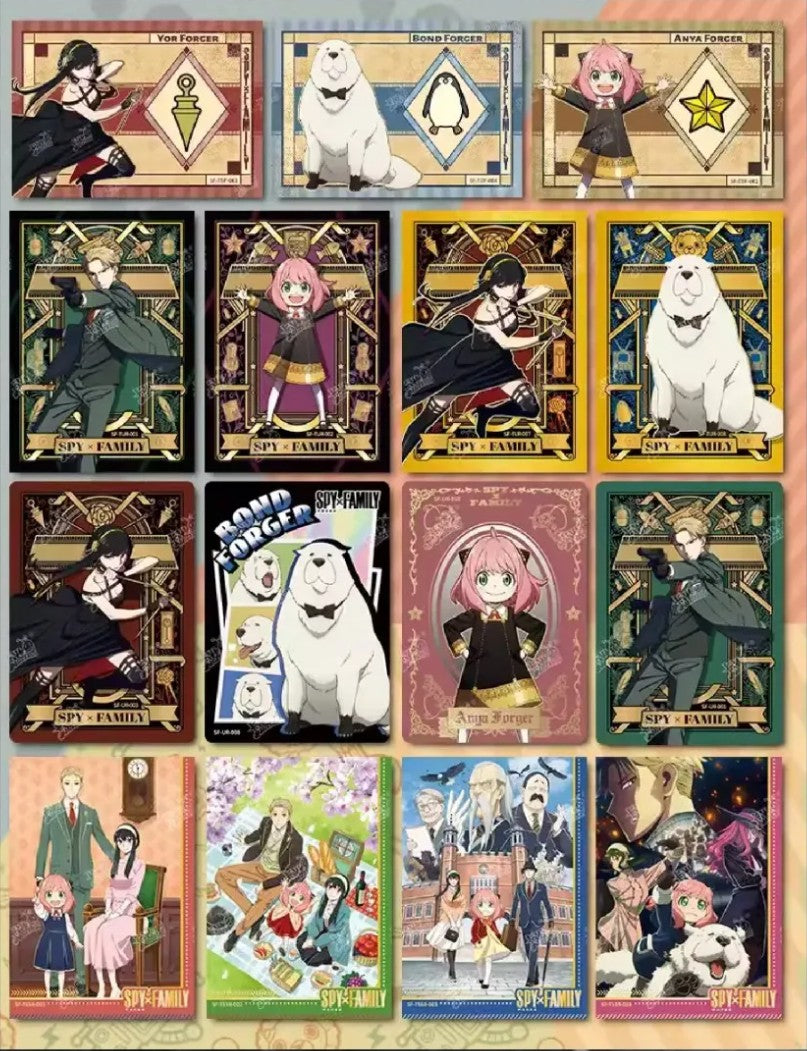 Détail packaging display Spy x Family Kayou 10Y-S1 cartes à collectionner - Bnexo