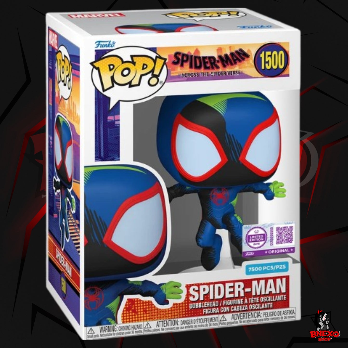 Funko Pop! Spider-Man #1500 Marvel Exclusive