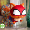 Détail côté de la figurine Funko Pop Spider-Cat Flocked #1509 édition limitée - Bnexo