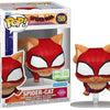 Vue arrière Funko Pop Spider-Cat Flocked #1509 dans packaging édition 5000 ex - Bnexo