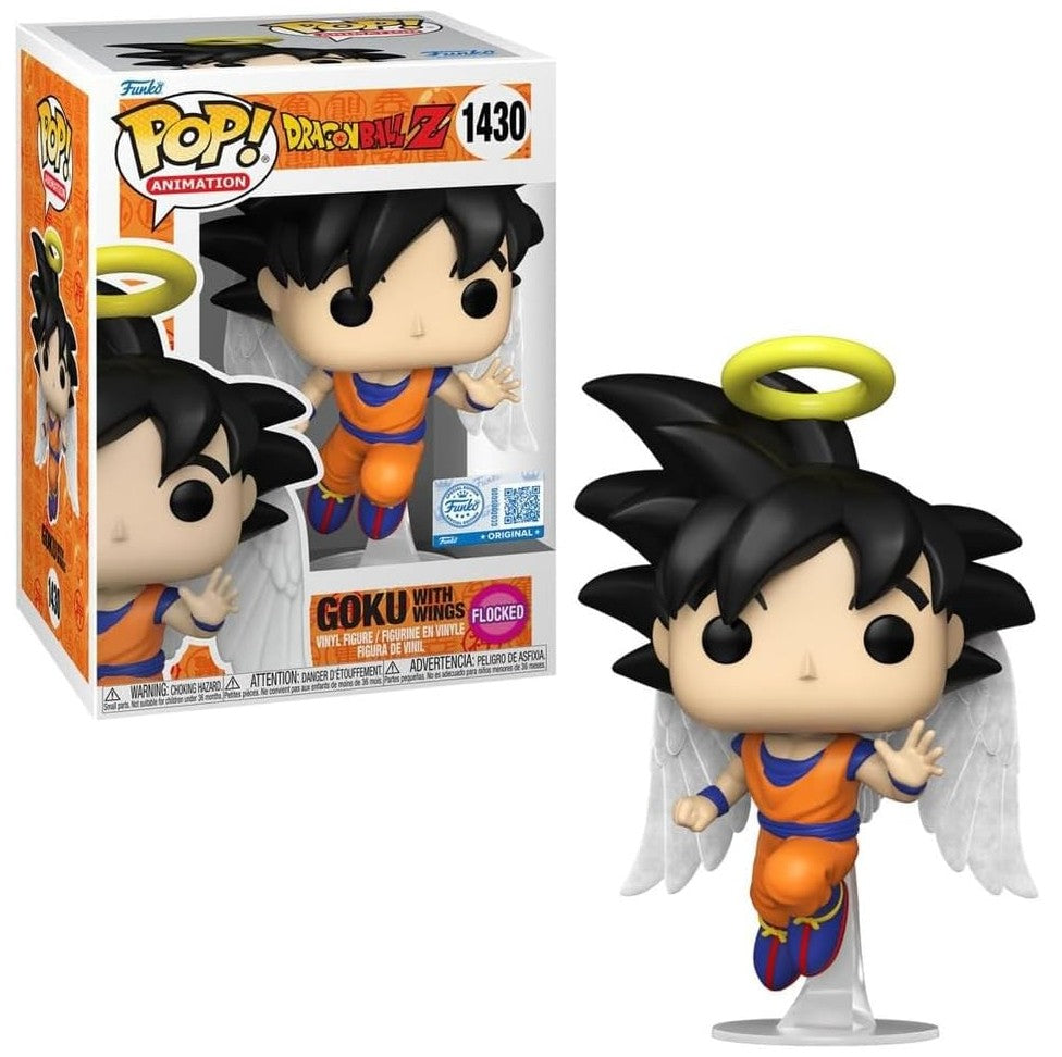 Funko Pop! Dragon Ball Z #1430 Goku avec Ailes Flocked