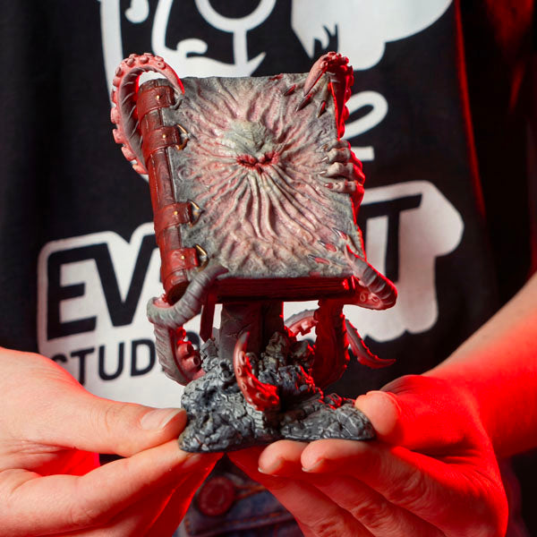 Statue H.P. Lovecraft vue de profil, polystone 42cm échelle 1/10 Everart Studio - Bnexo