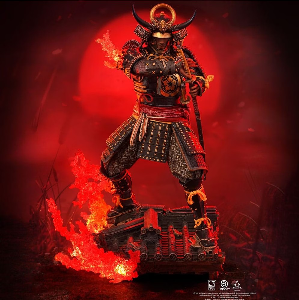 PureArts Assassin's Creed Animus Yasuke Statue 1:8 Scale 27 cm | Officielle