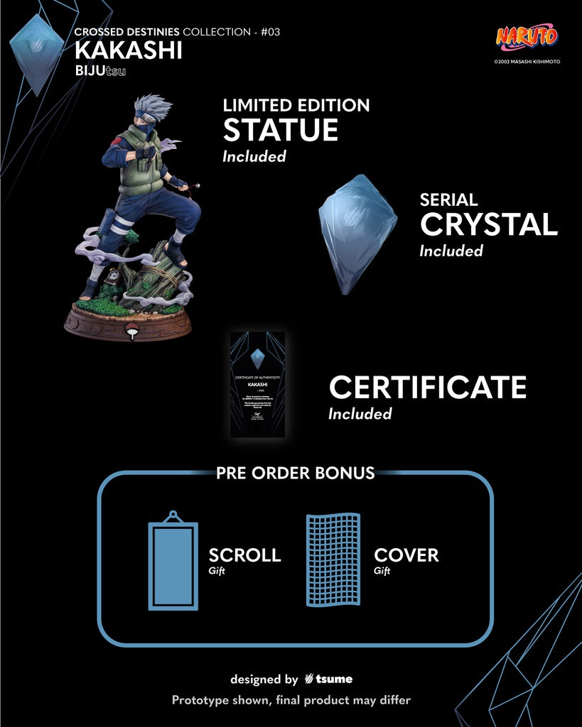 Kakashi Hatake Tsume Statue – Naruto Shippuden Bijutsu