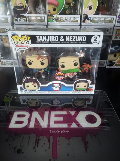 Funko Pop Tanjiro & Nezuko 2-Pack Demon Slayer Exclusive