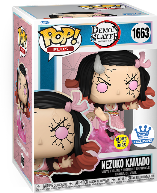 Funko Pop Nezuko Kamado 1663 Demon Slayer GITD Exclusive