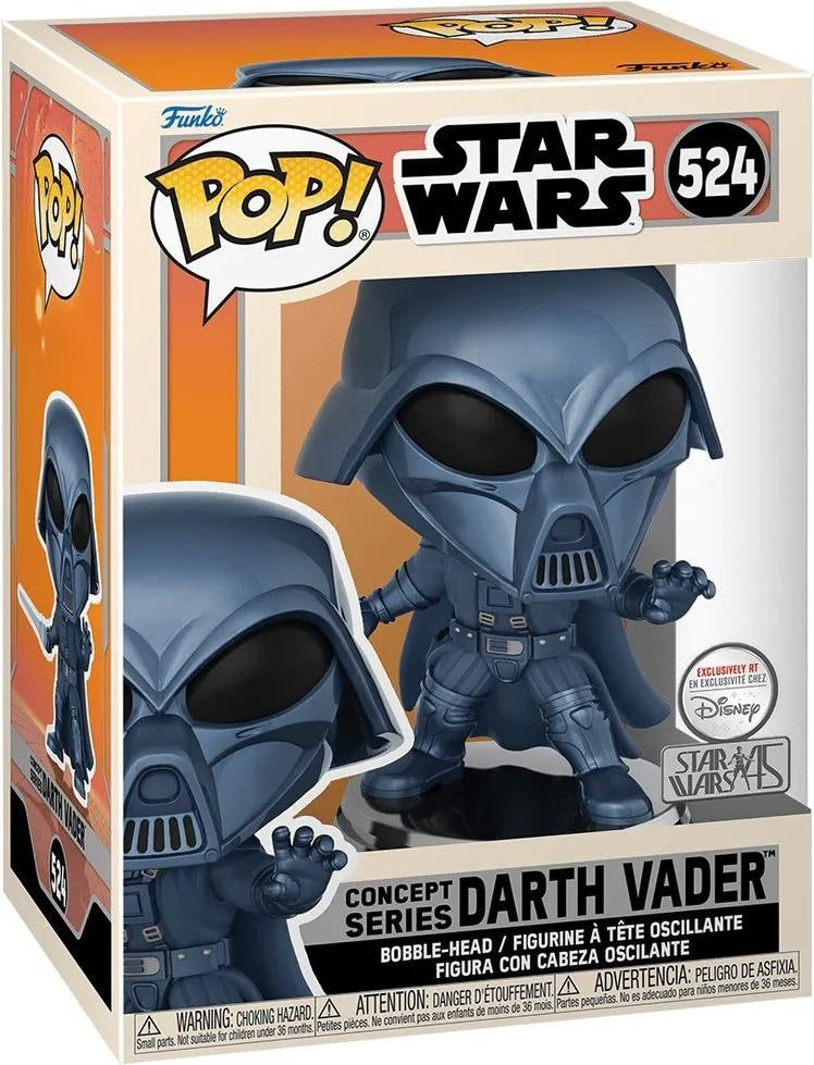 Funko Pop Darth Vader 524 Concept Series Star Wars Exclusive