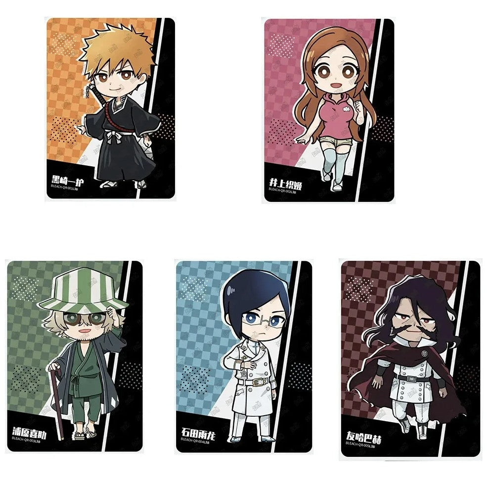 Vue complète du contenu display Bleach Kayou Série 1 ouvert - Bnexo