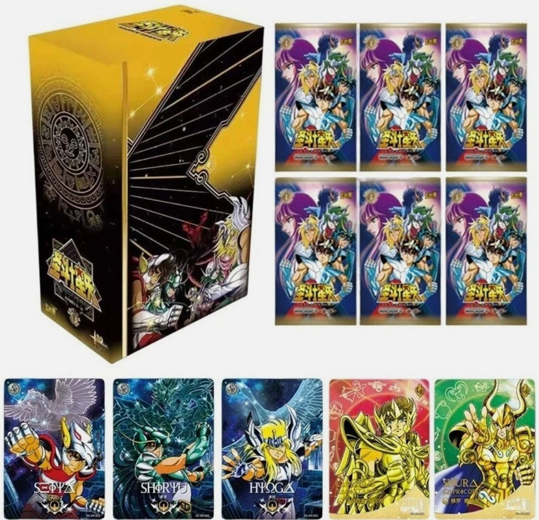Boosters individuels Saint Seiya Kayou série 1 sortis du display de présentation Bnexo