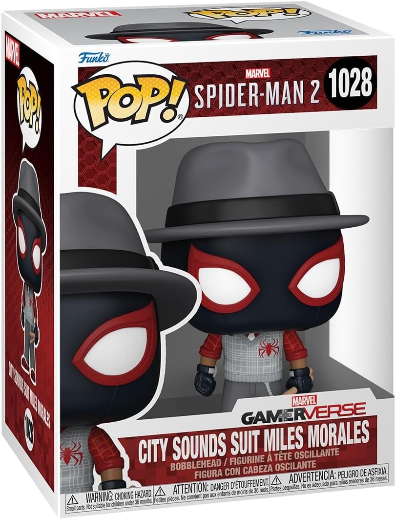 Funko Pop Miles Morales 1028 City Sounds Suit Spider-Man 2