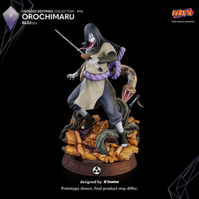 Statue Orochimaru Tsume Bijutsu Naruto Shippuden Résine