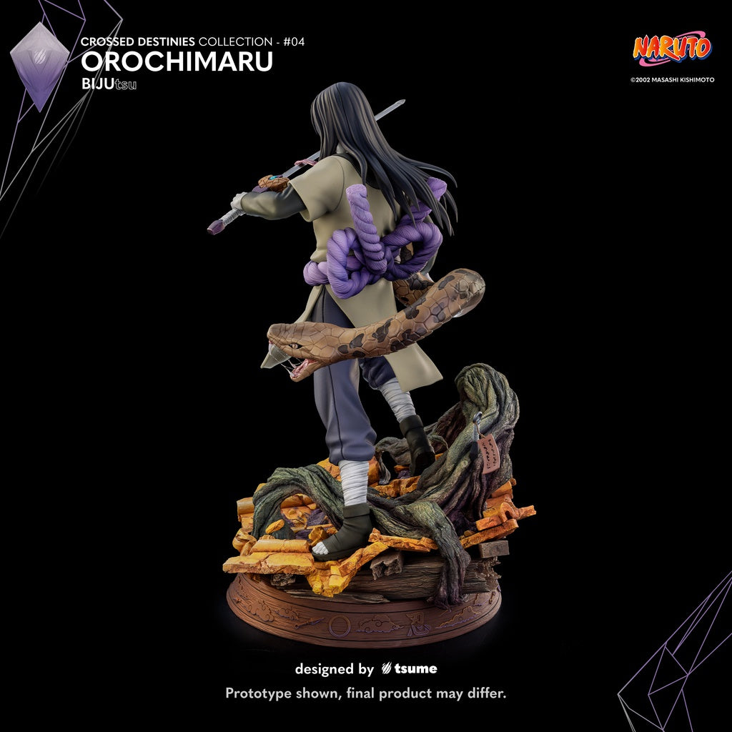 Statue Orochimaru Tsume Bijutsu Naruto Shippuden Résine