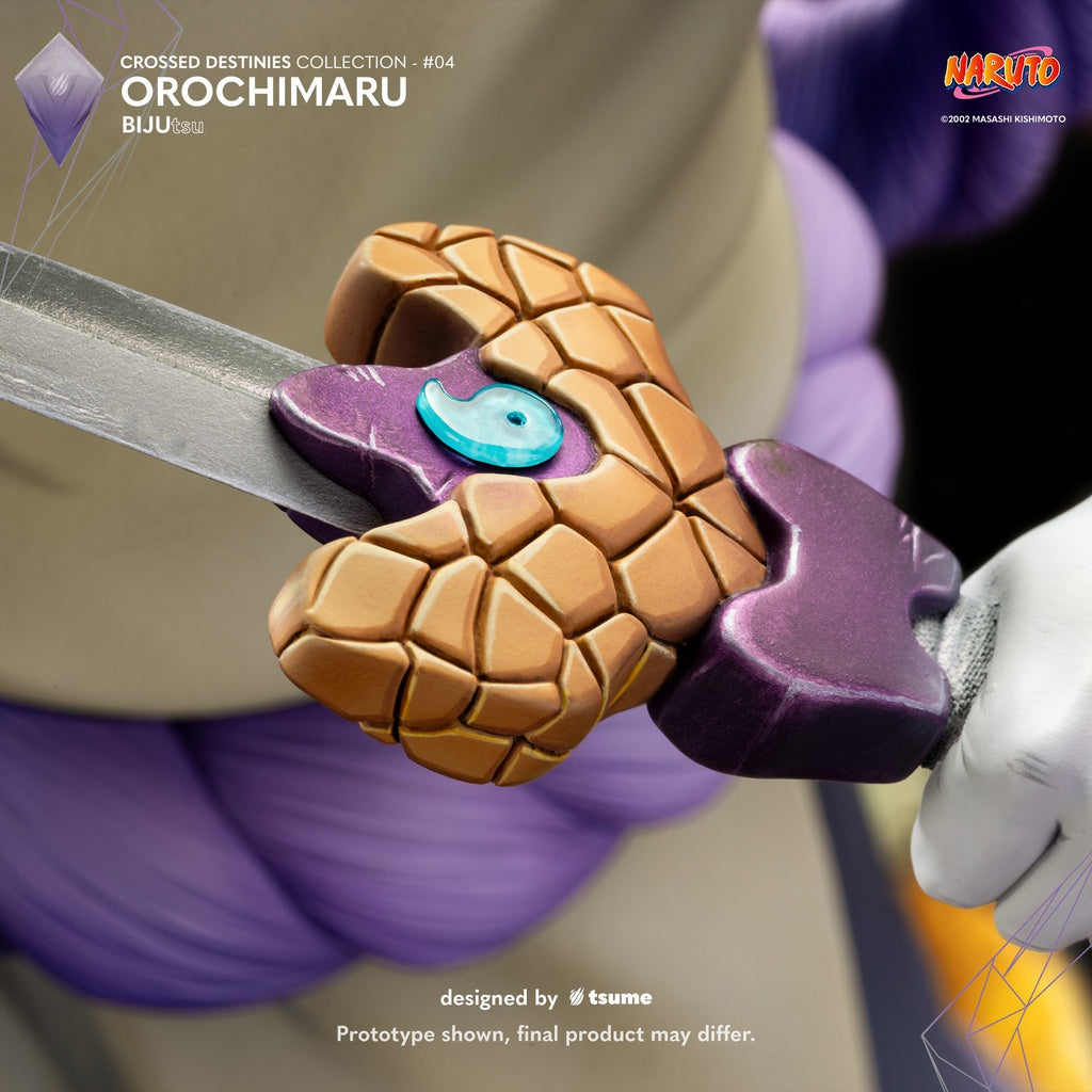 Statue Orochimaru Tsume Bijutsu Naruto Shippuden Résine