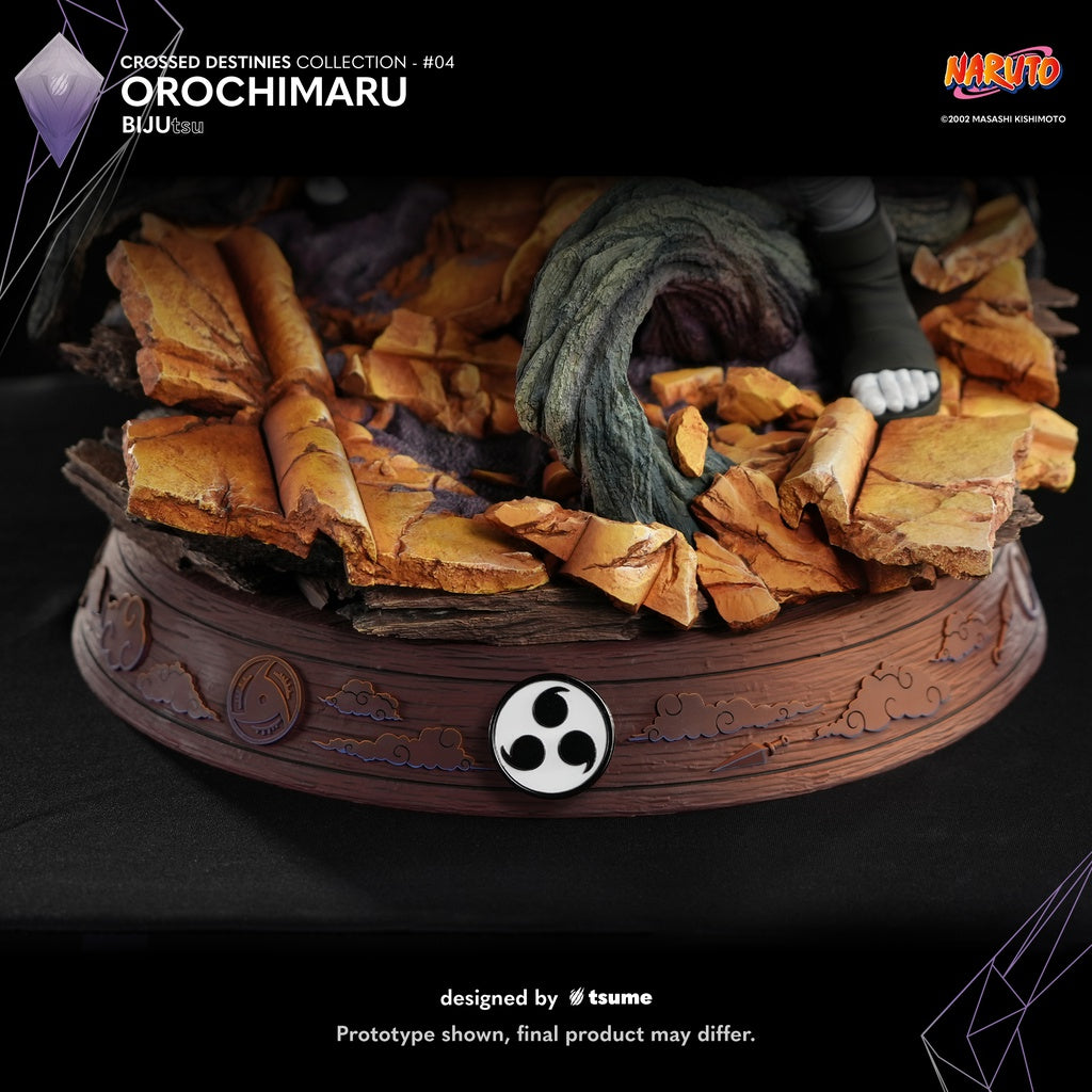Statue Orochimaru Tsume Bijutsu Naruto Shippuden Résine