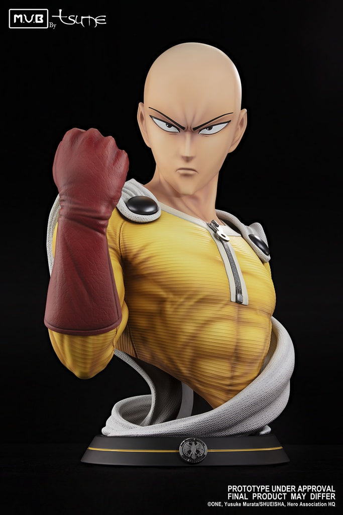 Saitama One Punch Man MUB Tsume 70cm Resin Bust