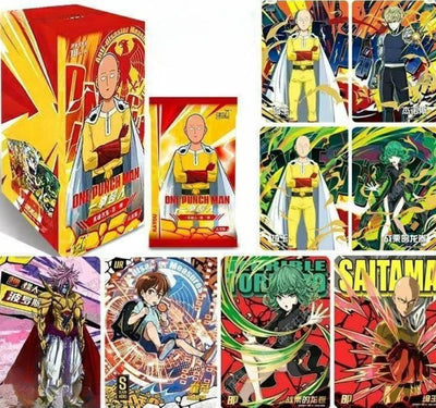 Display Kayou One Punch Man Wave 1 avec booster packs et visuel Saitama - Bnexo