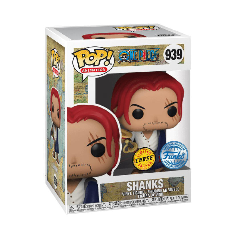 Funko Pop Shanks 933 One Piece Chase Limited Edition