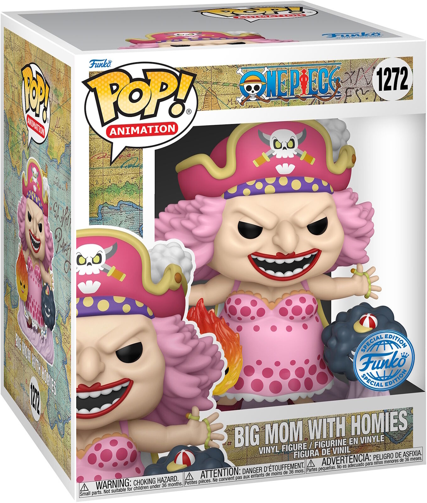Funko Pop! Big Mom With Homies 1272 One Piece