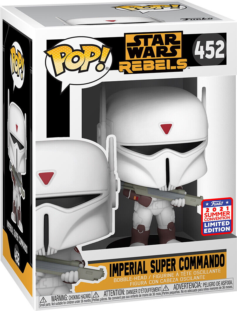 Funko Pop Star Wars Imperial Super Commando 452 Édition Limitée
